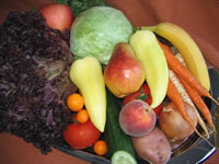 zöldség és gyümölcs